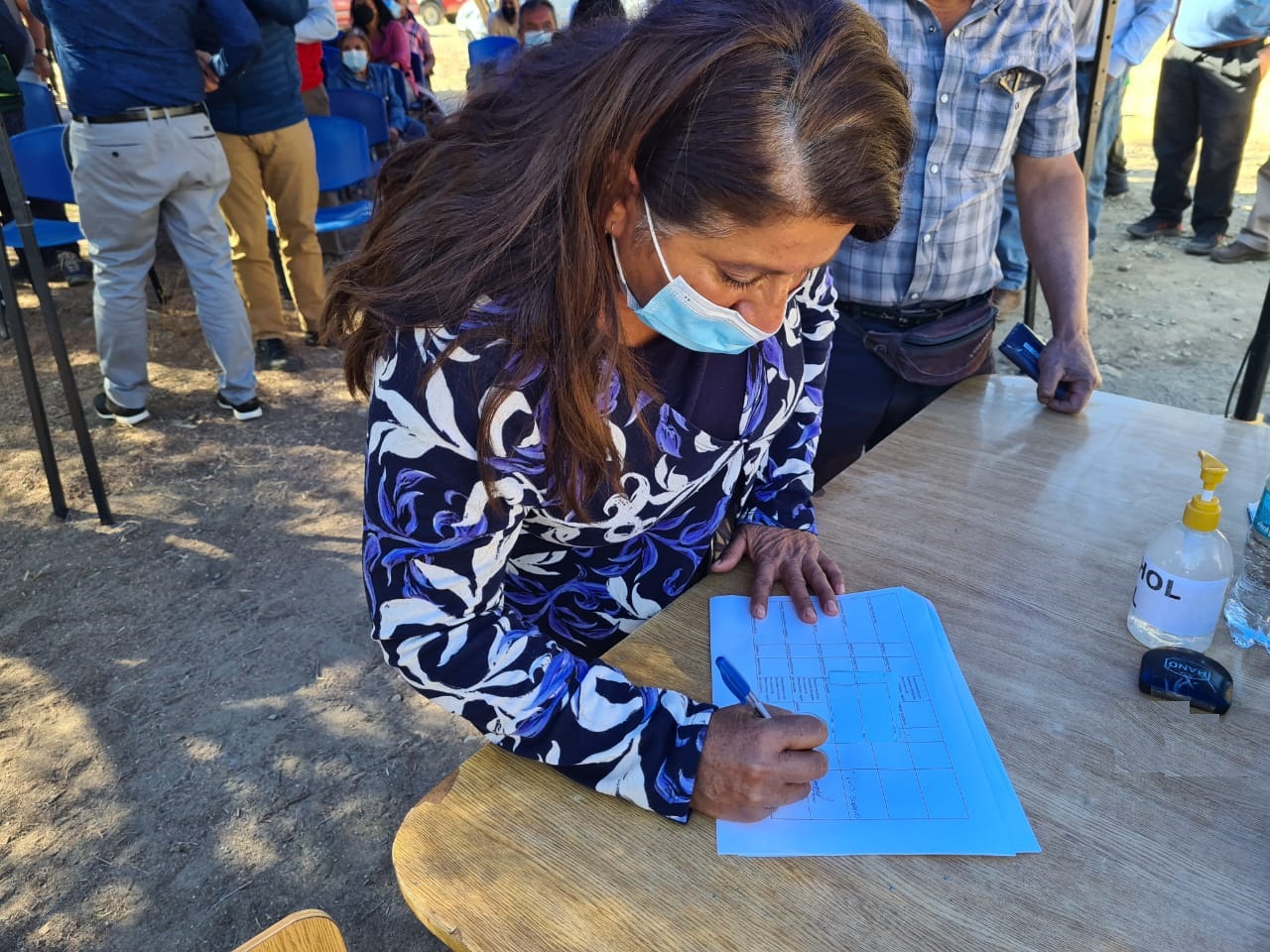 Entrega Incentivos Emergencia por Incendios Forestales a Usuarios INDAP de Monte Patria