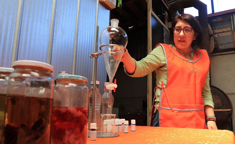 Destilado de naranjas 1