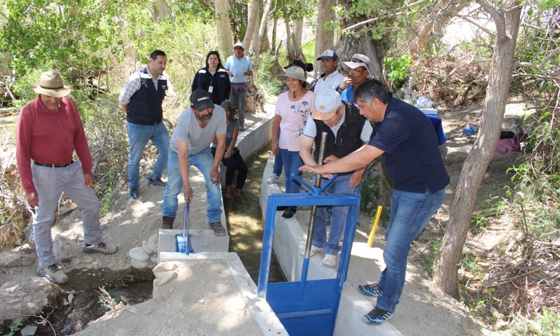 Obras de riego Alto del Carmen 1