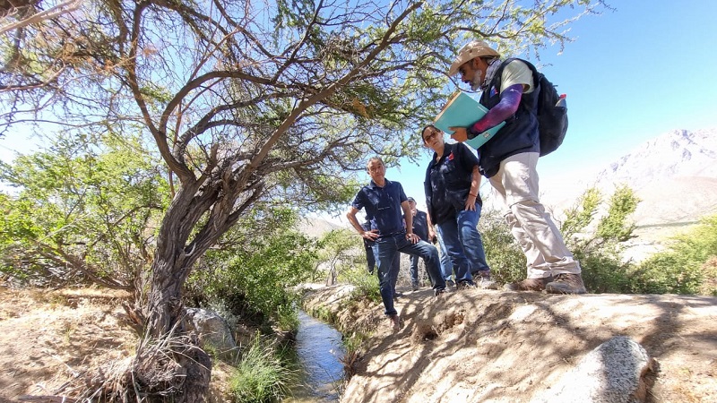 Inspección canales de regadío Choapa y Limarí 