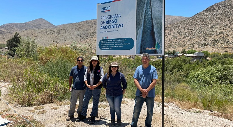 Nuevas obras de riego Atacama