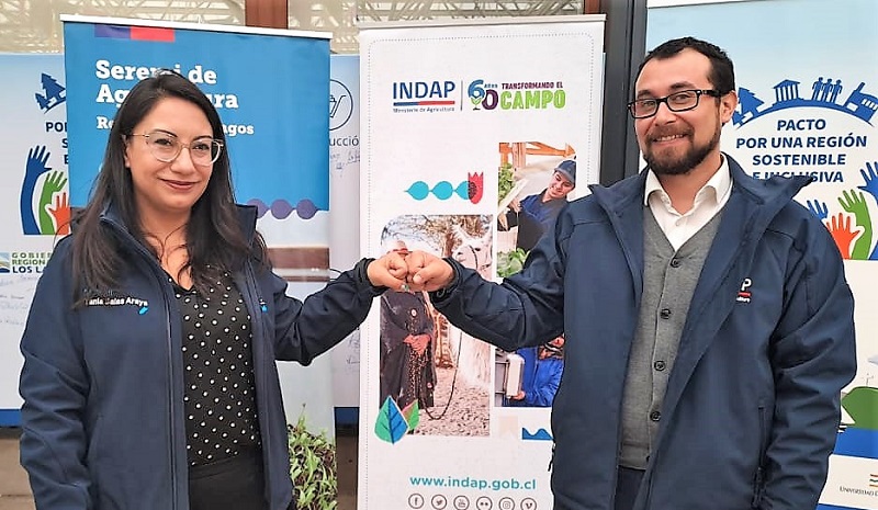 Seremi de Agricultura y director de Indap Los Lagos Francisco Parada