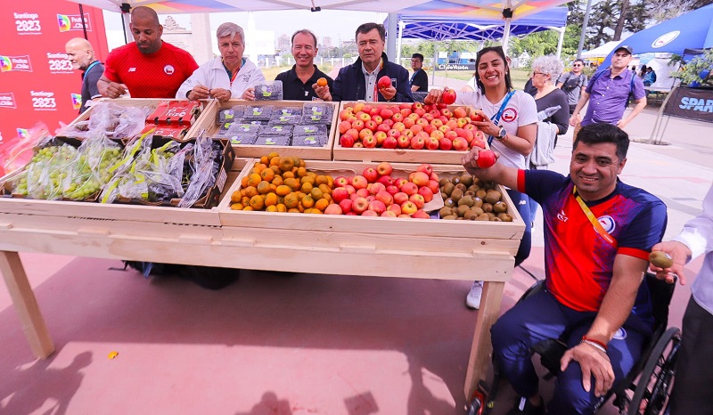 Frutas en los Juegos Parapanamericanos