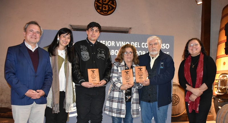 Ganadores Gran Oro Concurso Vinos Valle del Itata
