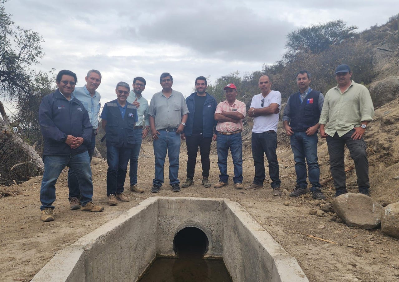 Autoridades del agro destacan la importante labor de regantes del Canal Viñita de Monte Patria