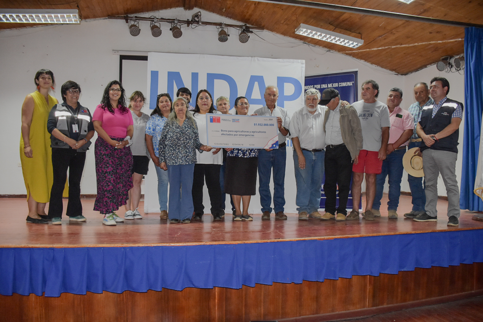 INDAP entregó más de $4 mil millones en bonos a agricultores afectados por las inundaciones en Ñuble 