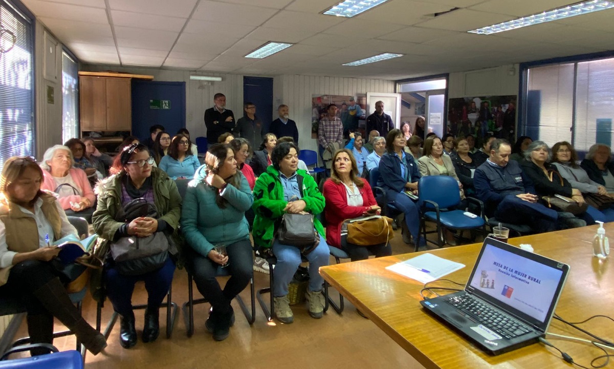 Primera reunión 2024 Mesa Mujeres Rurales Maule