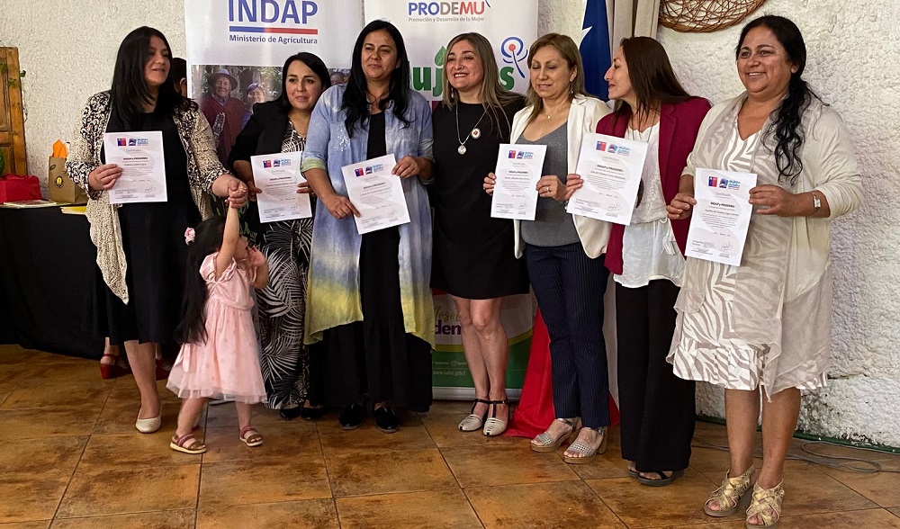 Egreso Programa Mujeres Rurales Talca