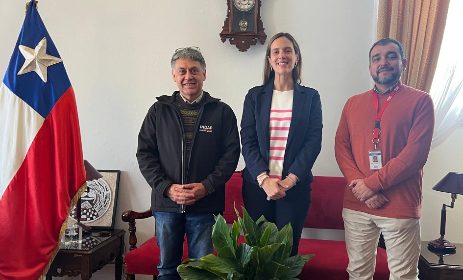 Director Indap Coquimbo con alcaldesa de La Serena