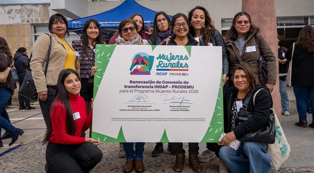 Incentivo de Programa Mujeres Rurales sube a 500 mil pesos
