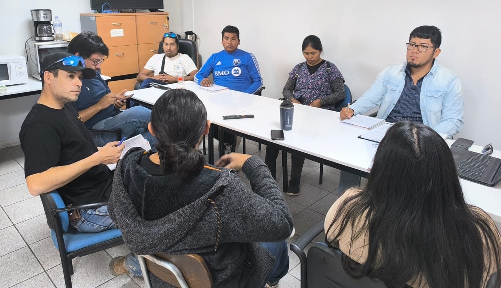 Sesión mesa técnica jóvenes rurales de Tarapacá