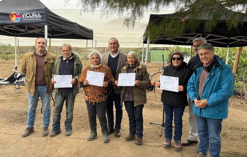 Entrega proyectos de inversión en Vicuña