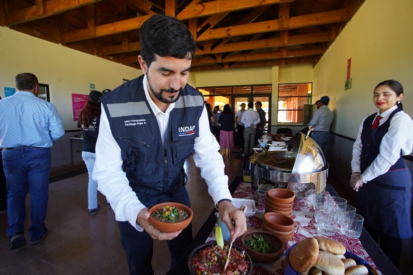 El director nacional de INDAP, Santiago Rojas