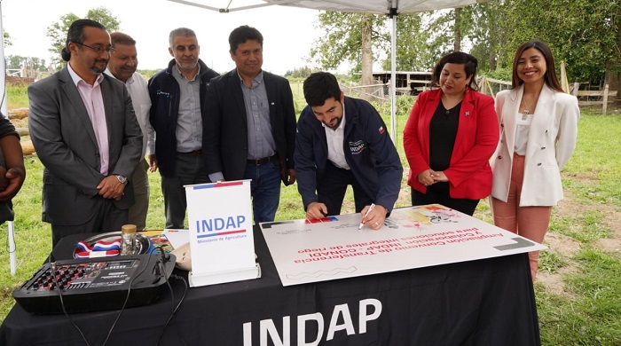 INDAP y CONADI amplían convenio de cooperación para obras de riego (3)Interior