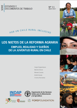 Los nietos de la reforma agraria: empleo, realidad y sueños de la juventud rural en Chile