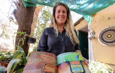 Inglesa Kate Farmer hace agricultura en Paihuano 2