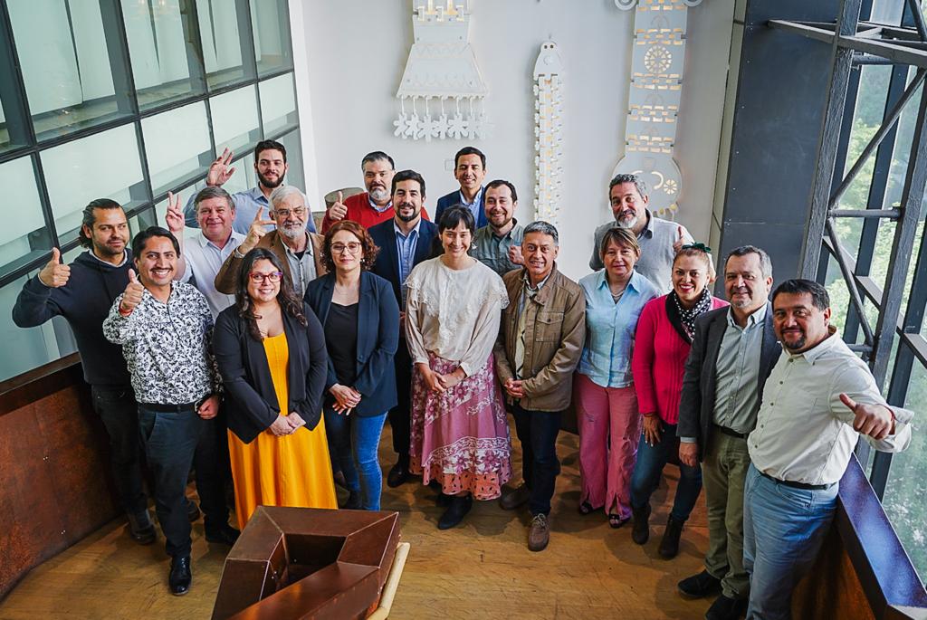 El Comité Directivo Nacional de INDAP en la jornada realizada en Santiago