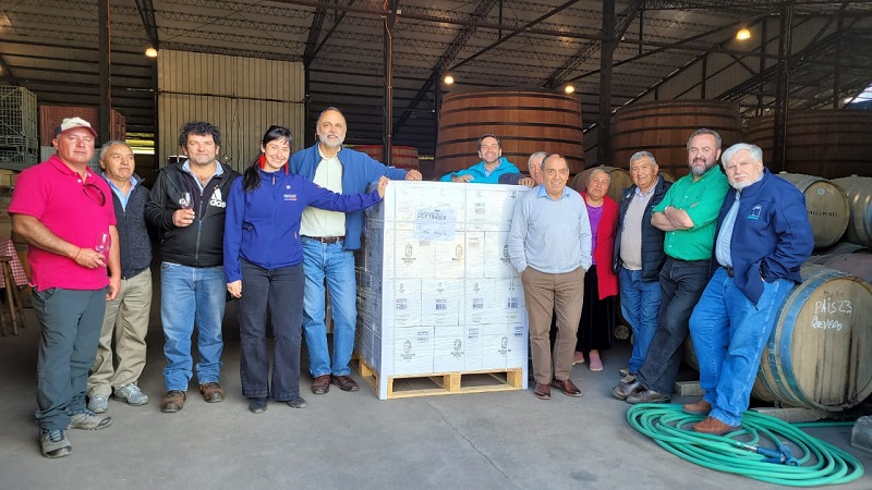 Exportación vino Moscatel de empresa Moscin 1