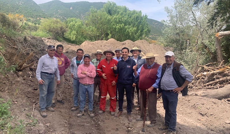 Visita obras de riego de emergencia OHiggins 1