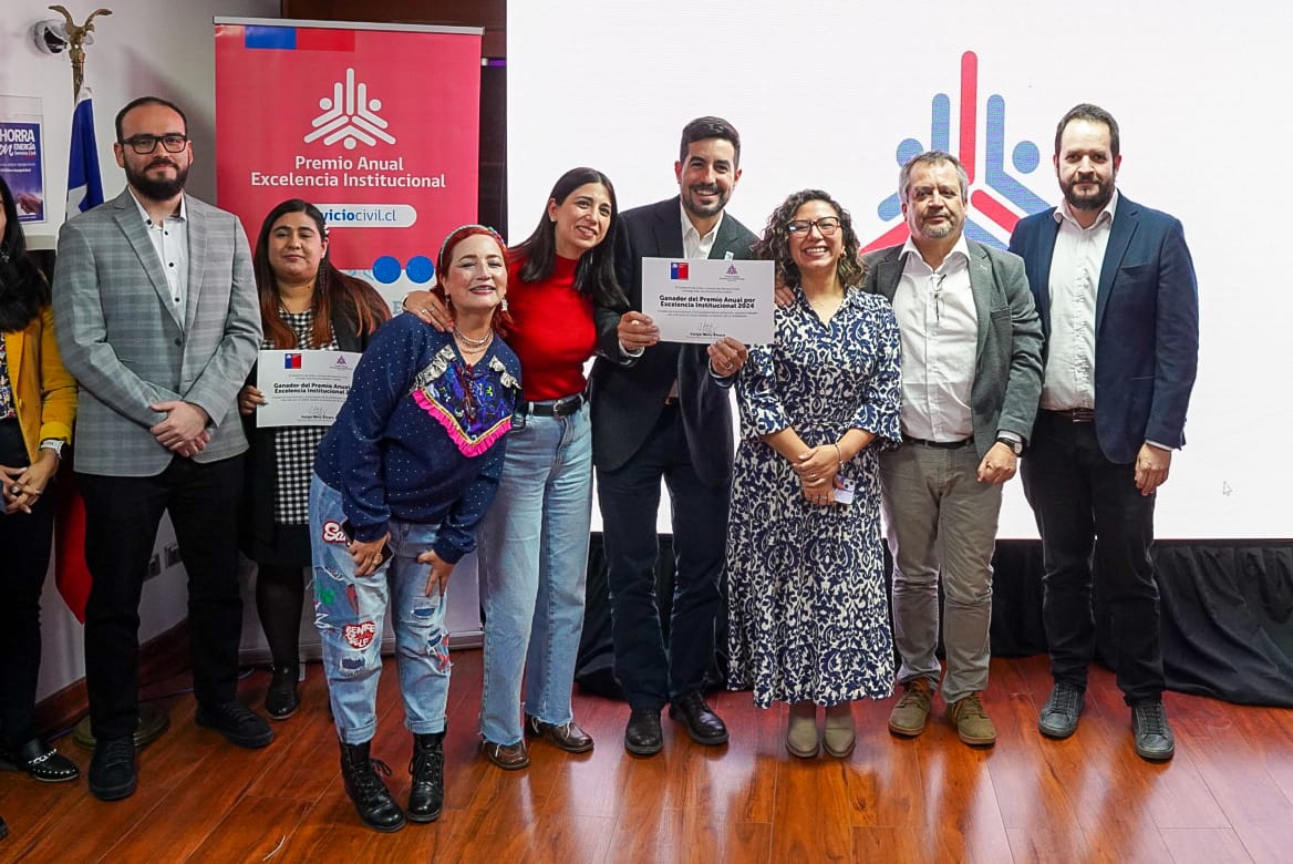 INDAP recibe el Premio Anual de Excelencia Institucional