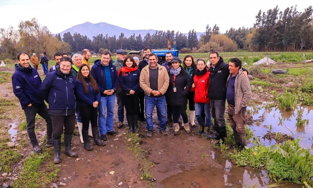 Afectación agrícola por lluvias en RM