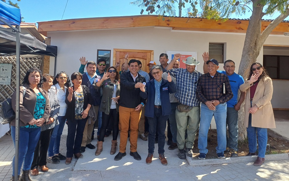 Recepcionan inmueble donde funcionará agencia de área Monte Patria