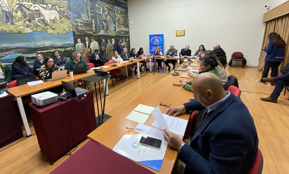 Comisión de Agricultura del Senado en el Maule