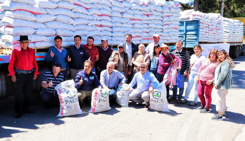 Entrega de forraje por emergencia climática Codegua, Mostazal, Machalí y Graneros