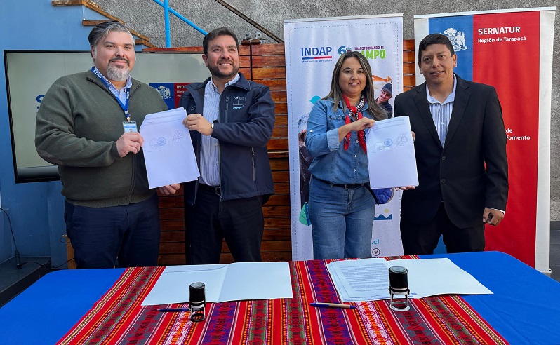 Tarapacá INDAP & Sernatur Firman Convenio Colaboración-9Interior