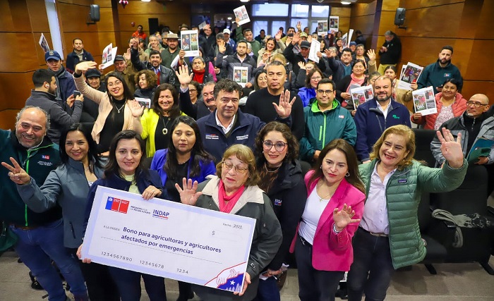 Entrega ayuda inundaciones Biobío 2