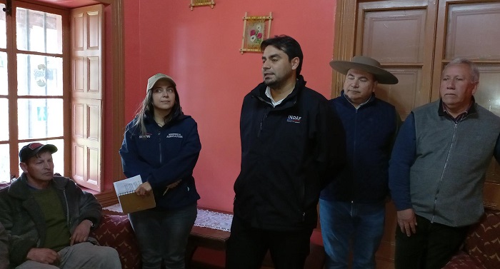 Visita damnificados San Javier 2