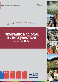 Seminario Nacional Buenas Prácticas Agrícolas