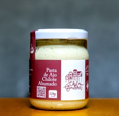 Smoked chilote garlic paste, Chiloé Gourmet, Los Lagos