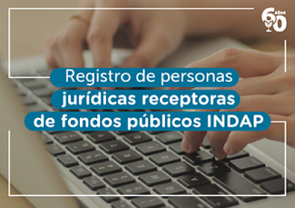 Registro personas jurídicas receptoras de fondos públicos de Indap