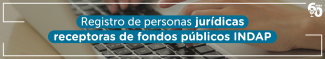 Registro personas jurídicas receptoras de fondos públicos de Indap