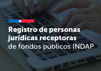 Registro personas jurídicas receptoras de fondos públicos de Indap